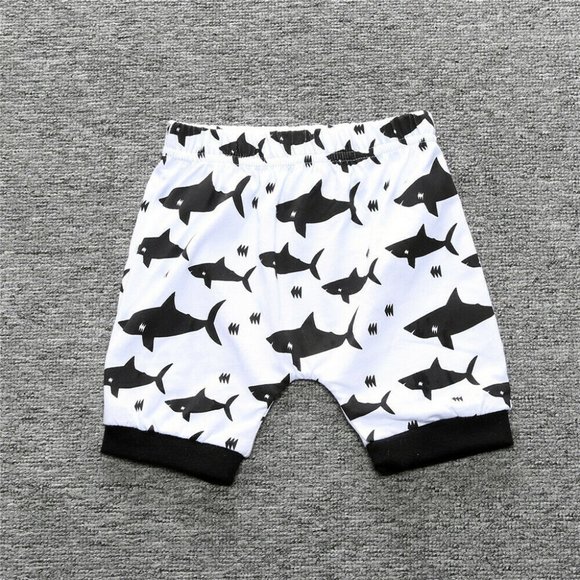 Baby Shark Sleeveless Tank & Shorts Outfit - Picture 4 of 5